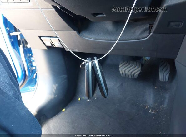 3N1CP5BV4SL481636 2025 NISSAN KICKS PLAY Blue Dashboard view