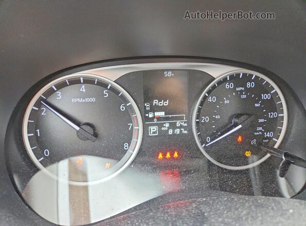 3N1CP5BV4SL491504 2025 NISSAN KICKS White Սարքավորումների վահանակի տեսք