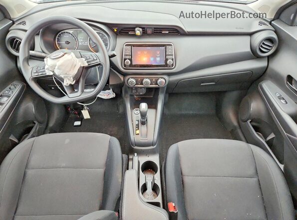 3N1CP5BV4SL491504 2025 NISSAN KICKS White Առջևի վահանակի տեսք