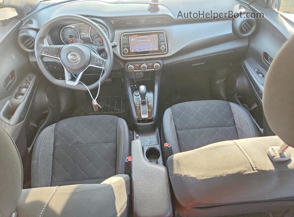 3N1CP5BV5LL499323 2020 NISSAN KICKS Белый Вид панели приборов