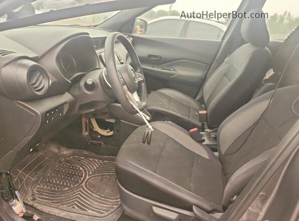 3N1CP5BV5LL501913 2020 NISSAN KICKS Gray Widok wnętrza z przodu