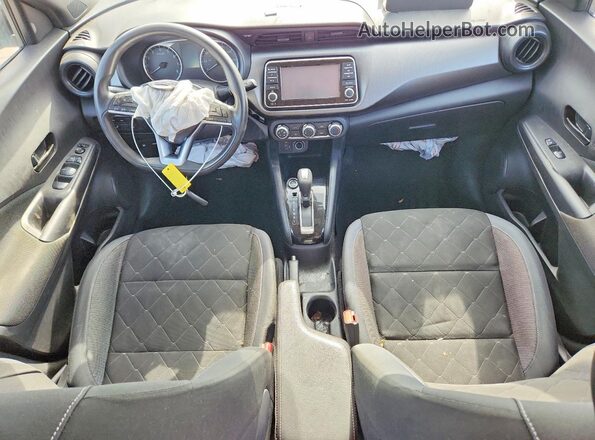 3N1CP5BV5LL506092 2020 NISSAN KICKS Silver Dashboard view
