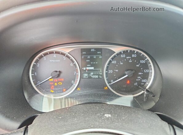 3N1CP5BV5LL506092 2020 NISSAN KICKS Silver Instrument cluster view