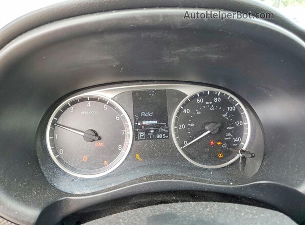 3N1CP5BV5LL508568 2020 NISSAN KICKS Gray Instrument cluster view