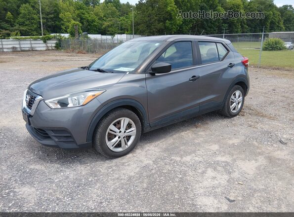 3N1CP5BV5LL518307 2020 NISSAN KICKS Gray Vista tres cuartos delantera izquierda