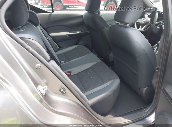3N1CP5BV5LL518338 2020 NISSAN KICKS Silver Widok naklejki z numerem VIN