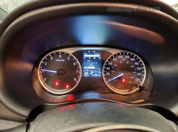 3N1CP5BV5LL524737 2020 NISSAN KICKS Серый Вид щитка приборов