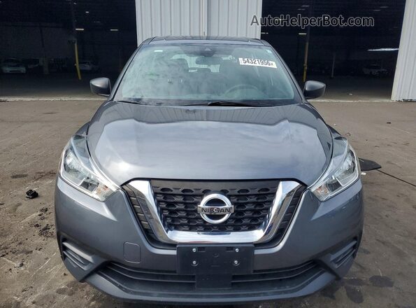 3N1CP5BV5LL527587 2020 NISSAN KICKS Gray Front view