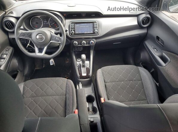 3N1CP5BV5LL527587 2020 NISSAN KICKS Gray Dashboard view