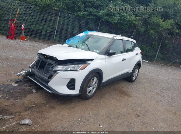 3N1CP5BV5ML492034 2021 NISSAN KICKS White Front left