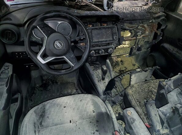 3N1CP5BV5ML499291 2021 NISSAN KICKS White Widok deski rozdzielczej