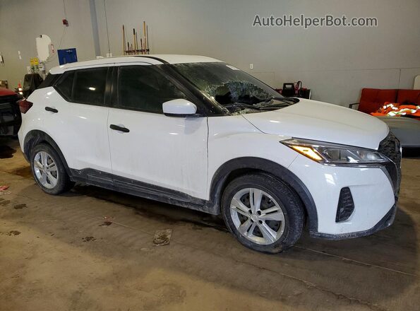 3N1CP5BV5ML499291 2021 NISSAN KICKS White Przód prawy