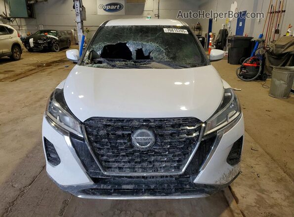 3N1CP5BV5ML499291 2021 NISSAN KICKS White Widok z przodu