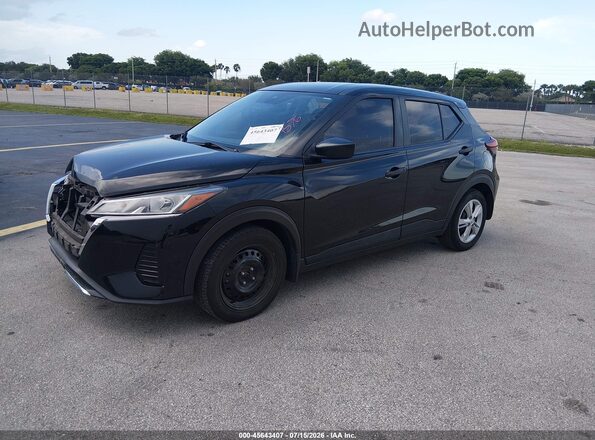 3N1CP5BV5ML517708 2021 NISSAN KICKS Black Przód lewy
