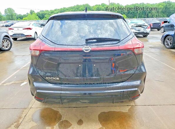 3N1CP5BV5ML522889 2021 NISSAN KICKS Black უკანა ხედი