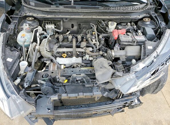 3N1CP5BV5ML522889 2021 NISSAN KICKS Black ძრავის განყოფილების ხედი