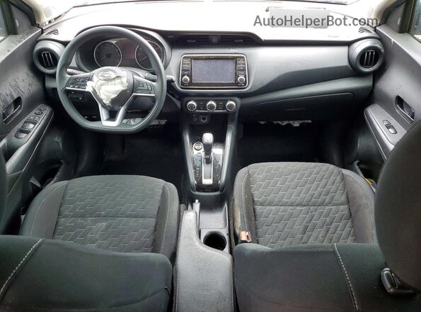 3N1CP5BV5ML522889 2021 NISSAN KICKS Black წინა პანელის ხედი