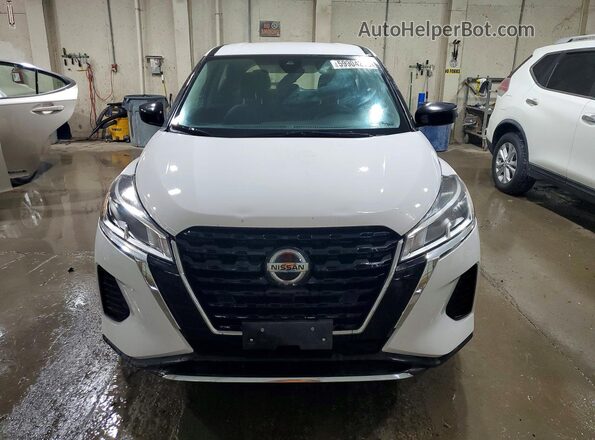 3N1CP5BV5ML542978 2021 NISSAN KICKS White Դիմացի տեսք