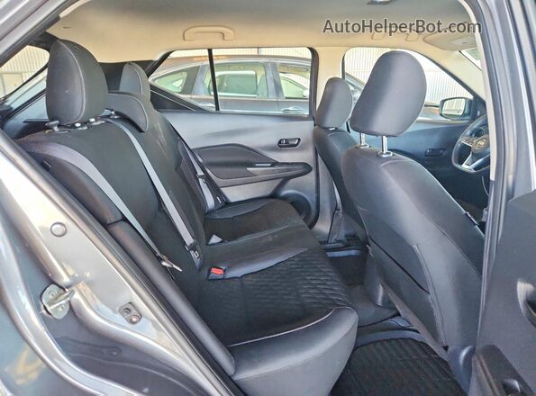 3N1CP5BV5ML553379 2021 NISSAN KICKS Серый Вид задней части салона