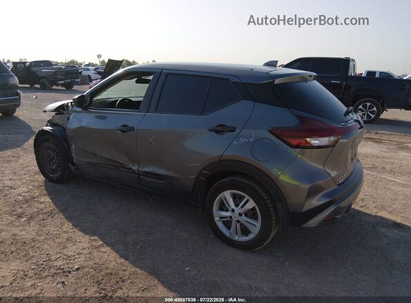 3N1CP5BV5NL493136 2022 NISSAN KICKS Gray Tył lewy