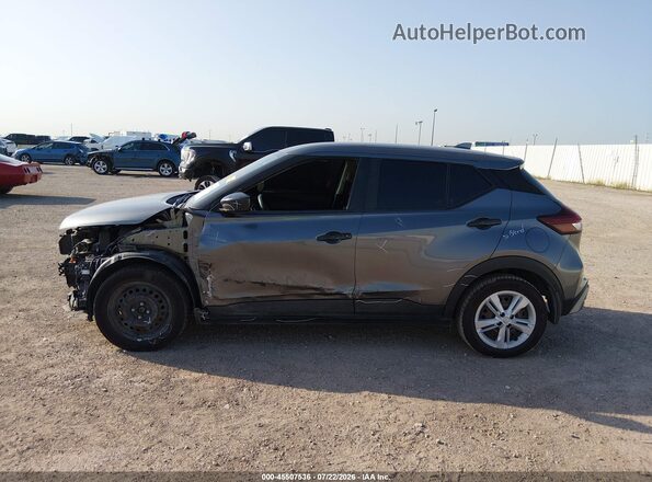 3N1CP5BV5NL493136 2022 NISSAN KICKS Gray 