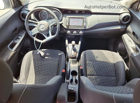3N1CP5BV5NL502580 2022 NISSAN KICKS White Widok deski rozdzielczej