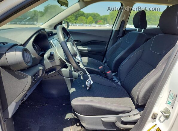 3N1CP5BV5NL502580 2022 NISSAN KICKS White Widok wnętrza z przodu