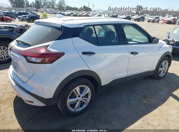 3N1CP5BV5NL517712 2022 NISSAN KICKS Белый Задняя правая четверть