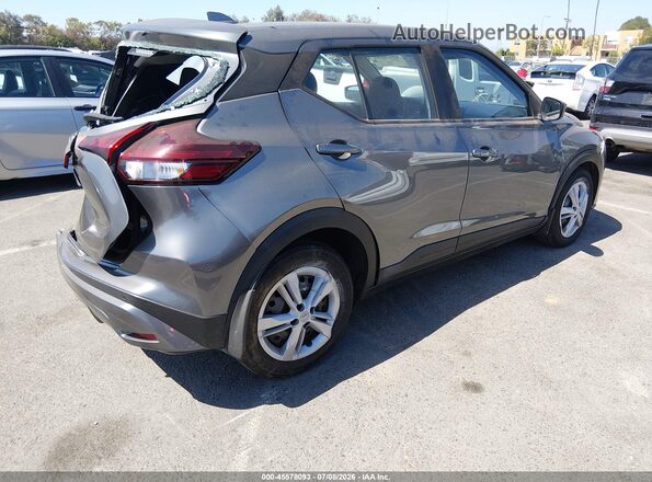 3N1CP5BV5PL469843 2023 NISSAN KICKS Серый Задняя правая четверть