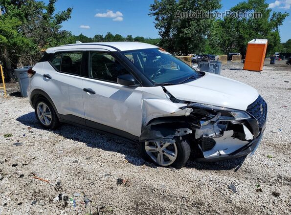 3N1CP5BV5PL512027 2023 NISSAN KICKS Белый Передняя правая четверть