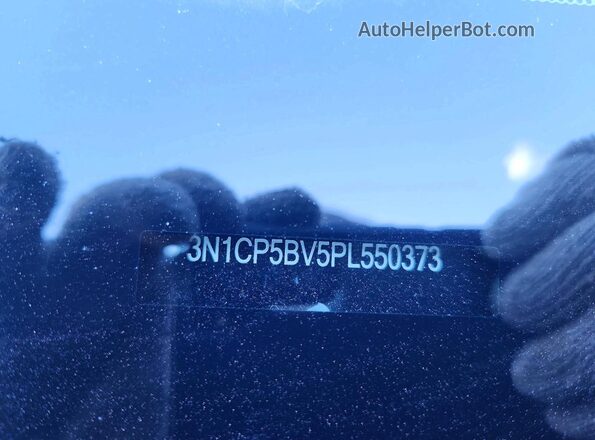 3N1CP5BV5PL550373 2023 NISSAN KICKS White Вид підкапотного простору