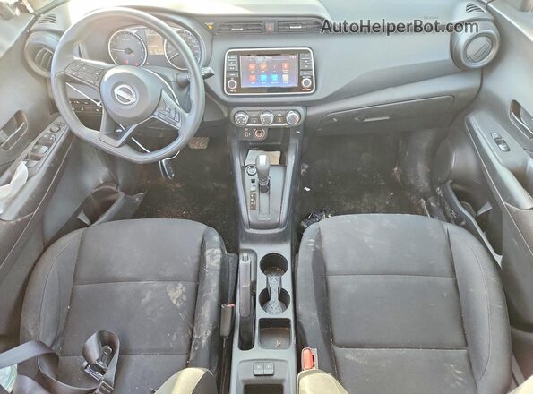 3N1CP5BV5PL550373 2023 NISSAN KICKS White Вид панелі приладів