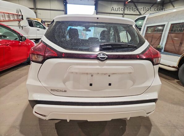 3N1CP5BV5PL550373 2023 NISSAN KICKS White Вид ззаду