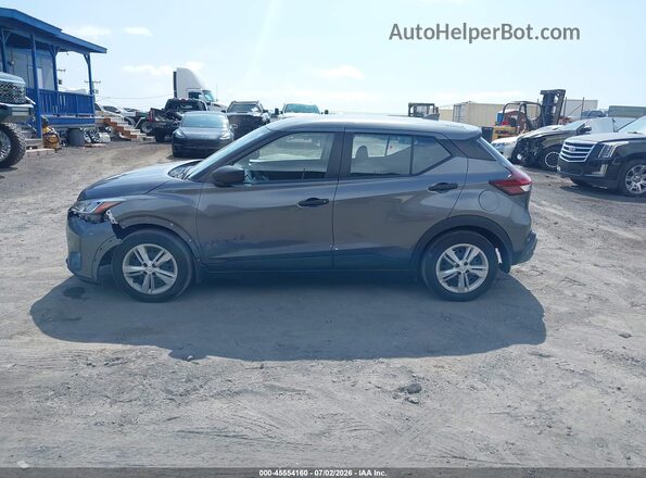 3N1CP5BV5RL541417 2024 NISSAN KICKS Gray Widok wnętrza 360 stopni