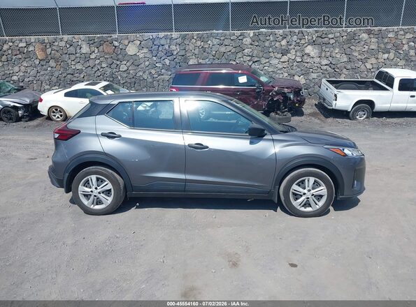 3N1CP5BV5RL541417 2024 NISSAN KICKS Gray Widok wnętrza z tyłu