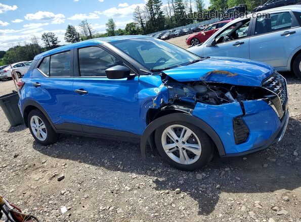 3N1CP5BV5RL571632 2024 NISSAN KICKS Blue Przód prawy