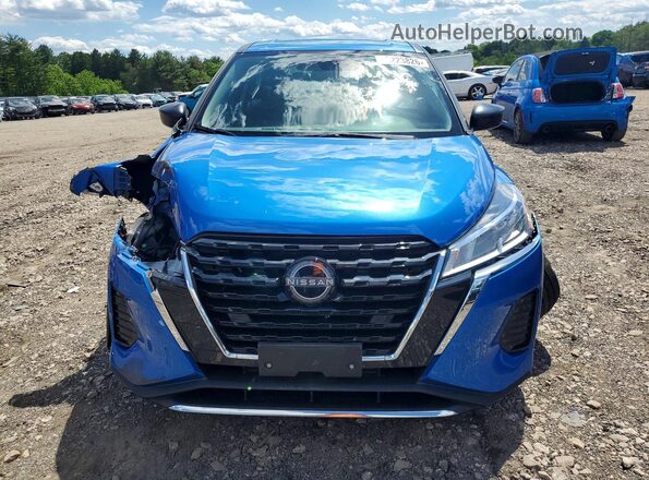 3N1CP5BV5RL571632 2024 NISSAN KICKS Blue Widok z przodu