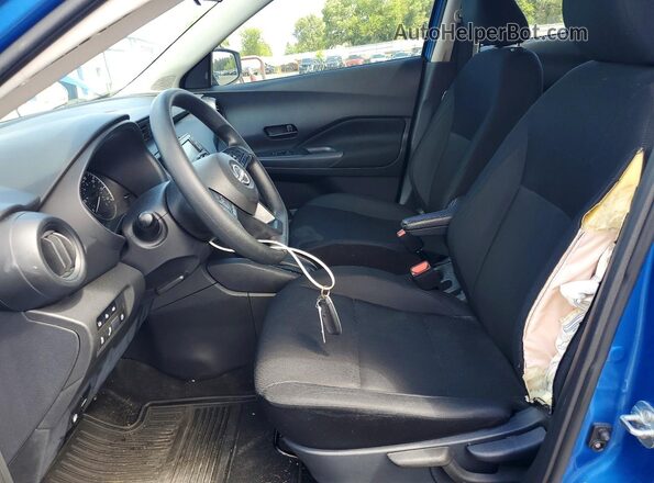 3N1CP5BV5RL571632 2024 NISSAN KICKS Blue Widok wnętrza z przodu