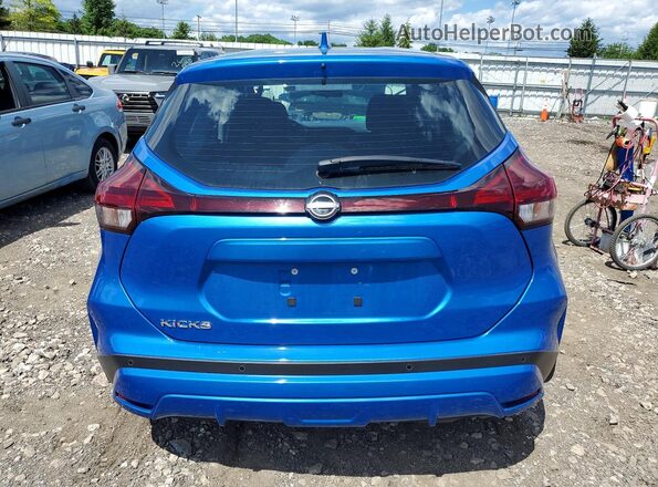 3N1CP5BV5RL571632 2024 NISSAN KICKS Blue Widok z tyłu