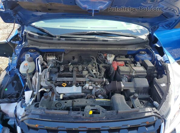 3N1CP5BV5RL571632 2024 NISSAN KICKS Blue Widok wnętrza z tyłu