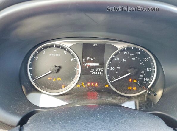 3N1CP5BV5RL571632 2024 NISSAN KICKS Blue Widok zestawu wskaźników