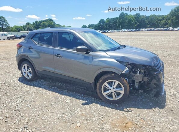 3N1CP5BV5SL500288 2025 NISSAN KICKS Gray Przód prawy