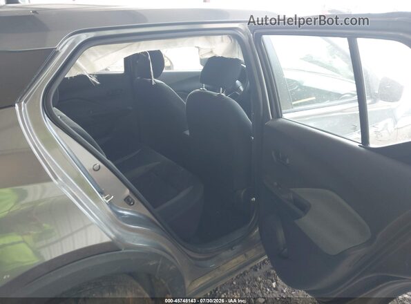 3N1CP5BV6LL480795 2020 NISSAN KICKS Gray Vista de la etiqueta del VIN