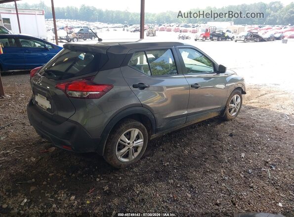 3N1CP5BV6LL480795 2020 NISSAN KICKS Gray Trasero derecho