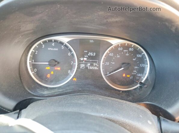 3N1CP5BV6LL515982 2020 NISSAN KICKS White Instrument cluster view