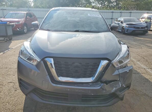 3N1CP5BV6LL542812 2020 NISSAN KICKS Gray Вид спереду