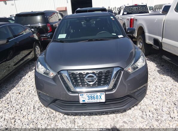 3N1CP5BV6LL544186 2020 NISSAN KICKS Gray Vista del cuadro de instrumentos