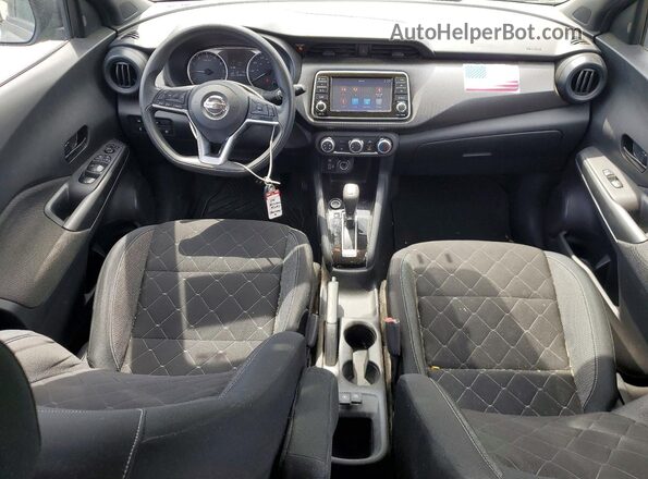 3N1CP5BV6LL548092 2020 NISSAN KICKS Silver Առջևի վահանակի տեսք