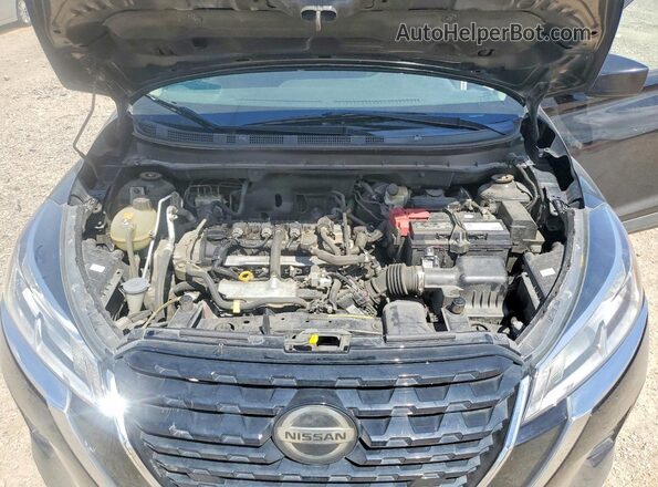 3N1CP5BV6ML469796 2021 NISSAN KICKS Black Շարժիչի բաժամունքի տեսք