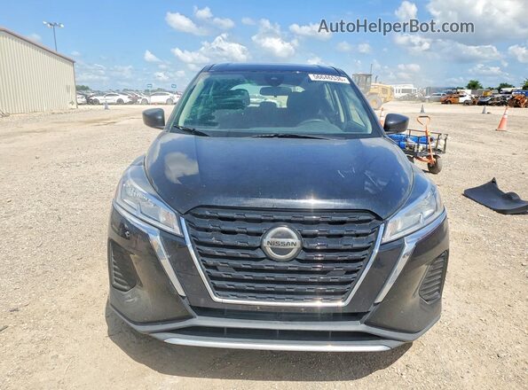 3N1CP5BV6ML469796 2021 NISSAN KICKS Black Դիմացի տեսք